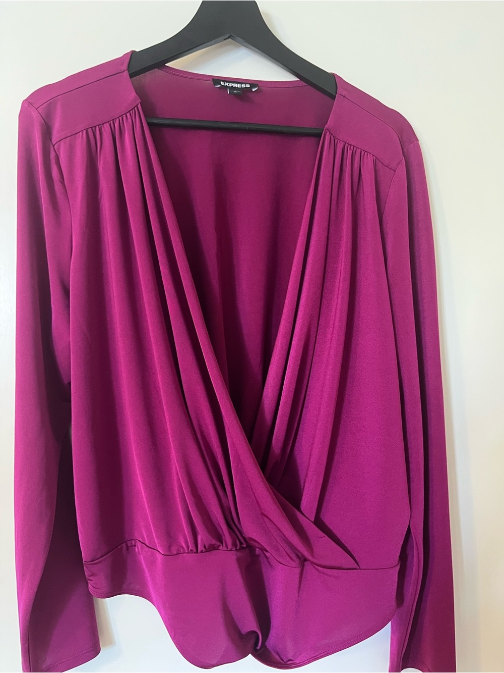Express Deep Fuchsia Blouse